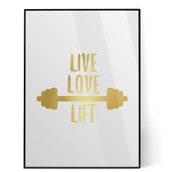 Exercise Quotes and Sayings Foil Print (Personalized)