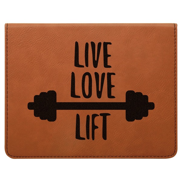 Exercise Quotes and Sayings Leatherette 4-Piece Wine Tool Set Flat