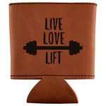 Exercise Quotes and Sayings Leatherette Can Sleeve