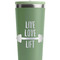 Exercise Quotes and Sayings Light Green RTIC Everyday Tumbler - 28 oz. - Close Up