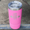 Exercise Quotes and Sayings Pink Polar Camel Tumbler - 20oz - Angled