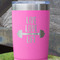 Exercise Quotes and Sayings Pink Polar Camel Tumbler - 20oz - Close Up
