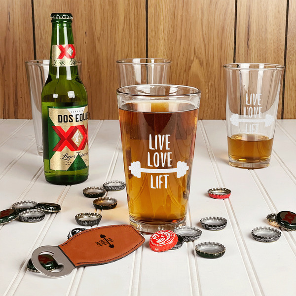 Exercise Quotes and Sayings Pint Glasses - In Context