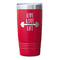 Exercise Quotes and Sayings Red Polar Camel Tumbler - 20oz - Single Sided - Approval