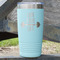Exercise Quotes and Sayings 20 oz Stainless Steel Tumbler - Teal - Single Sided