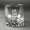 Exercise Quotes and Sayings Whiskey Glass - Front/Approval