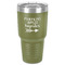 Fall Quotes and Sayings 30 oz Stainless Steel Tumbler - Olive - Single-Sided