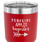Fall Quotes and Sayings 30 oz Stainless Steel Ringneck Tumbler - Red - CLOSE UP