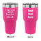Fall Quotes and Sayings 30 oz Stainless Steel Ringneck Tumblers - Pink - Double Sided - APPROVAL