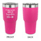 Fall Quotes and Sayings 30 oz Stainless Steel Ringneck Tumblers - Pink - Single Sided - APPROVAL