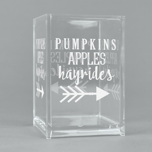 Custom Fall Quotes and Sayings Acrylic Pen Holder