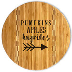 Fall Quotes and Sayings Bamboo Cutting Board