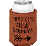 Fall Quotes and Sayings Leatherette Can Sleeve - Single Sided