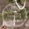 Fall Quotes and Sayings Engraved Glass Ornaments - Round-Main Parent