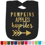 Fall Quotes and Sayings Foil Baby Bib