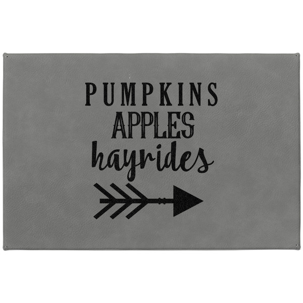 Fall Quotes and Sayings Large Engraved Gift Box with Leather Lid - Approval