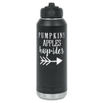 Fall Quotes and Sayings Water Bottles - Laser Engraved