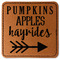 Fall Quotes and Sayings Leatherette Patches - Square