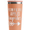 Fall Quotes and Sayings Peach RTIC Everyday Tumbler - 28 oz. - Close Up