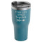 Fall Quotes and Sayings RTIC Tumbler - Dark Teal - Angled
