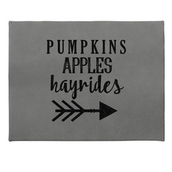 Fall Quotes and Sayings Small Gift Box w/ Engraved Leather Lid