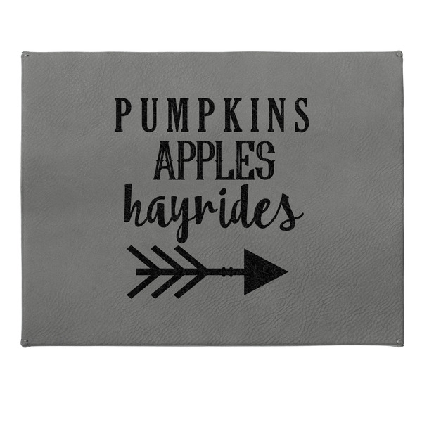 Fall Quotes and Sayings Small Engraved Gift Box with Leather Lid - Approval