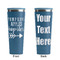 Fall Quotes and Sayings Steel Blue RTIC Everyday Tumbler - 28 oz. - Front and Back