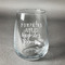 Fall Quotes and Sayings Stemless Wine Glass - Engraved