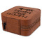 Fall Quotes and Sayings Travel Jewelry Boxes - Leatherette - Rawhide - View from Rear
