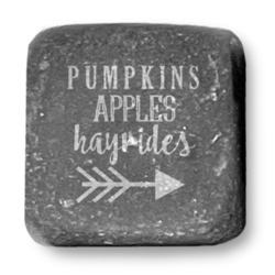 Fall Quotes and Sayings Whiskey Stone Set