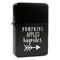Fall Quotes and Sayings Windproof Lighters - Black - Front/Main