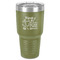 Family Quotes and Sayings 30 oz Stainless Steel Ringneck Tumbler - Olive - Front