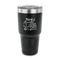 Family Quotes and Sayings 30 oz Stainless Steel Ringneck Tumblers - Black - FRONT
