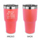 Family Quotes and Sayings 30 oz Stainless Steel Ringneck Tumblers - Coral - Single Sided - APPROVAL