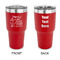 Family Quotes and Sayings 30 oz Stainless Steel Ringneck Tumblers - Red - Double Sided - APPROVAL