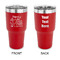Family Quotes and Sayings 30 oz Stainless Steel Tumbler - Red - Double Sided