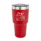 Family Quotes and Sayings 30 oz Stainless Steel Ringneck Tumblers - Red - FRONT