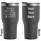 Family Quotes and Sayings Black RTIC Tumbler - Front and Back