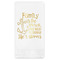 Family Quotes and Sayings Guest Napkins - Foil Stamped
