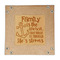 Family Quotes and Sayings Genuine Leather Valet Trays - FRONT (flat)