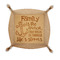 Family Quotes and Sayings Genuine Leather Valet Trays - FRONT (folded)