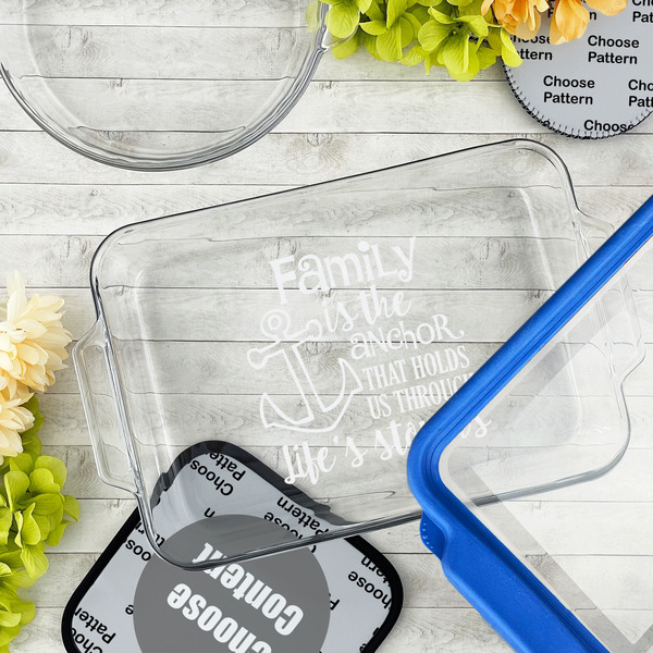 Family Quotes and Sayings Glass Baking Dish - LIFESTYLE (13x9)