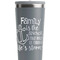 Family Quotes and Sayings Grey RTIC Everyday Tumbler - 28 oz. - Close Up
