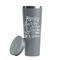 Family Quotes and Sayings Grey RTIC Everyday Tumbler - 28 oz. - Lid Off