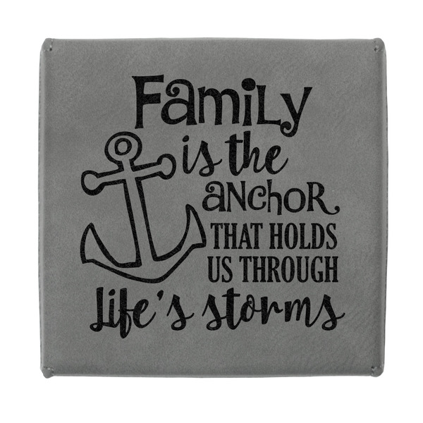 Family Quotes and Sayings Jewelry Gift Box - Approval