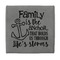Family Quotes and Sayings Jewelry Gift Box - Approval