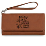 Family Quotes and Sayings Ladies Leatherette Wallet - Laser Engraved