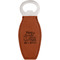Family Quotes and Sayings Leather Bar Bottle Opener - Single