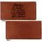 Family Quotes and Sayings Leather Checkbook Holder Front and Back Single Sided - Apvl