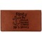 Family Quotes and Sayings Leather Checkbook Holder - Main